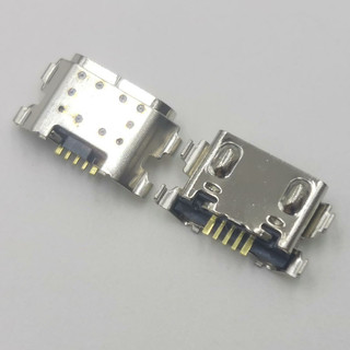 10-50 Chiếc Đầu Nối USB Cắm Cho Xiaomi 12C 10A POCO C3 C55 C51 C50 Redmi 9A 9C Samsung Galaxy M01 A01 A03 Core Sạc Hongmi Pocophone Đế Sạc A015F A015 A032F A035F M015