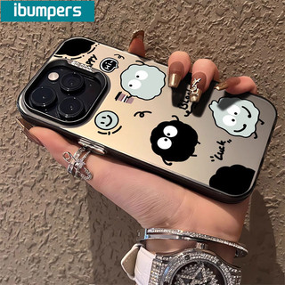 ibumpers Ốp Lưng IPhone Xinh Cute Cartoon Họa Tiết Ốp Điện Thoại IMD Cứng Trơn Chống Bẩn Chống Sốc Cho IPhone 16 15 14 12 13 11 Pro Max