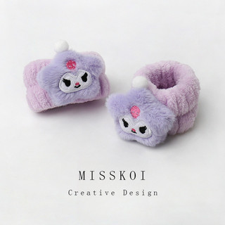 MISMEMO Sanrio Búp Bê Dễ Thương Dây Đeo Tay Rửa Mặt Chống Thấm Nước Chống Ẩm Khăn Vòng Tóc Dual-Sử Dụng Rửa Đặc Biệt Nữ