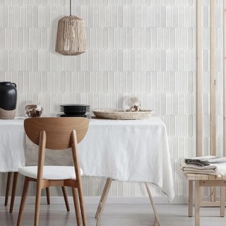Nhãn dán tường DWELLCO, Ngói tường tự dính chống thấm nước, Cân cá di động PVC chống nấm mốc cho phòng tắm nhà bếp