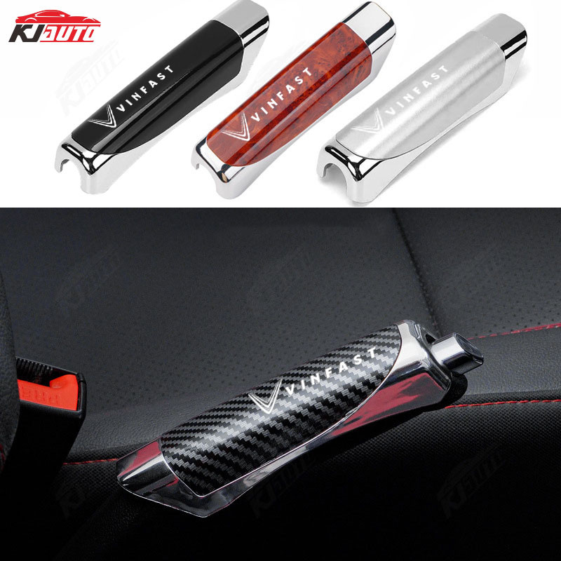 Vinfast Xe Phanh Tay Bao Sợi Carbon Trang Trí Phanh Bảo Vệ Phụ Kiện Phanh Thể Thao Cho VF 8 VF 9 VF E34 Lux A Fadil President SA VF E34