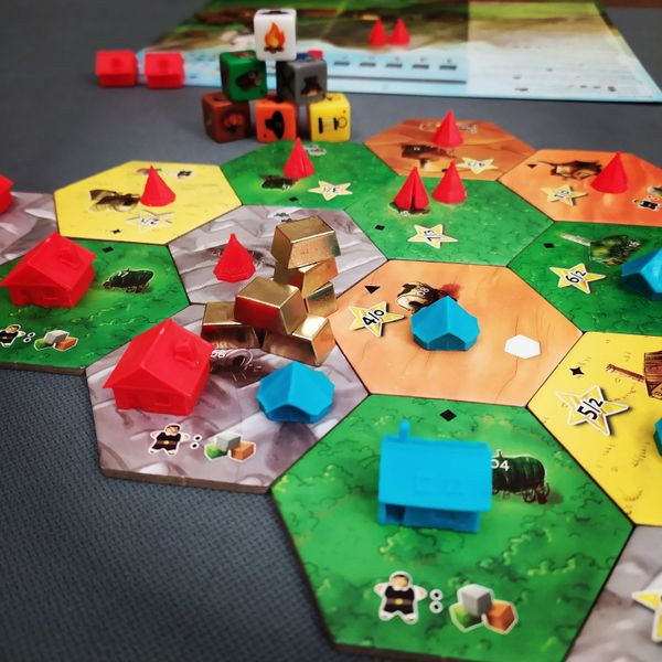 Boardgame Dice Settler Engsub Game Chính Hãng nội địa Trung Tigar