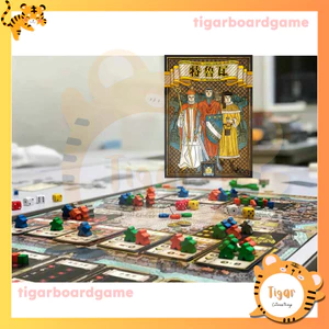 Bộ trò chơi boardgame Troyes - quản lý thành phố bằng xúc xắc Tigar