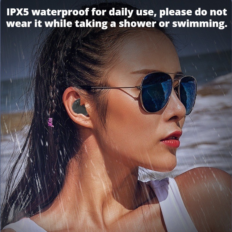 Tai Nghe Nhét Trong 5.3 Ẩn Chống Thấm Nước IPX5 Không Dây Điều Khiển Cảm Ứng Tiếng Ồn 538 Bluetooth Màn Hình LED Kỹ