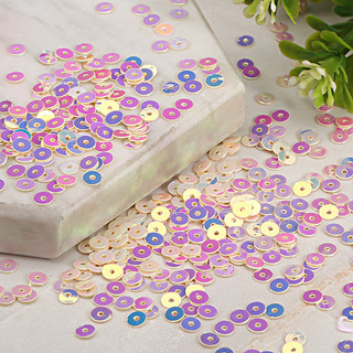 Phụ kiện DIY lấp lánh kim sa vàng, hạt nhỏ 4mm, 1 bộ 10g