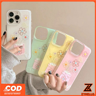 Ốp Lưng Cho OPPO Reno 15 Reno 14F Reno 14 Pro Reno 13F Reno 13 Pro Reno12 F Reno11 F Reno 10 Reno 8T Reno 8Z Reno 7Z Reno7 Reno8 Reno5 Chậu Hoa Đơn Giản Chống Sốc Điện Thoại TPU