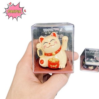 Pnpia 1 / 4PCLucky Beckoning Nút xoay tay năng lượng mặt trời cho văn phòng tại nhà Trang trí ô tô Đồ trang trí máy tính để bàn mang lại may mắn Cửa hàng giàu có
