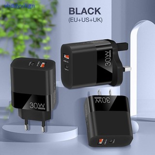 Vhd 30W USB Type C 3.0 cho 16 15 Điện thoại treo tường Huawei EU / US / UK Plug VN