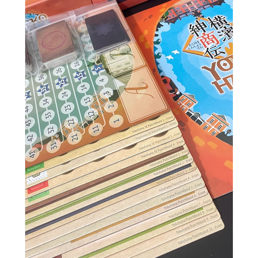Boardgame Yokohama Euro game giao dịch thương cảng Tigarboardgame