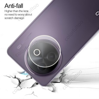 Vivo Y39 5G 2025 Phim Bảo Vệ Camera Trong Suốt Cho Vivo Y39 Y29 Y 29 Y 39 VivoY29 VivoY39 5G 4G 3D Cong HD Full Cover Camera Kính Cường Lực Bảo Vệ Màn Hình Mặt Sau Ống Kính Phim