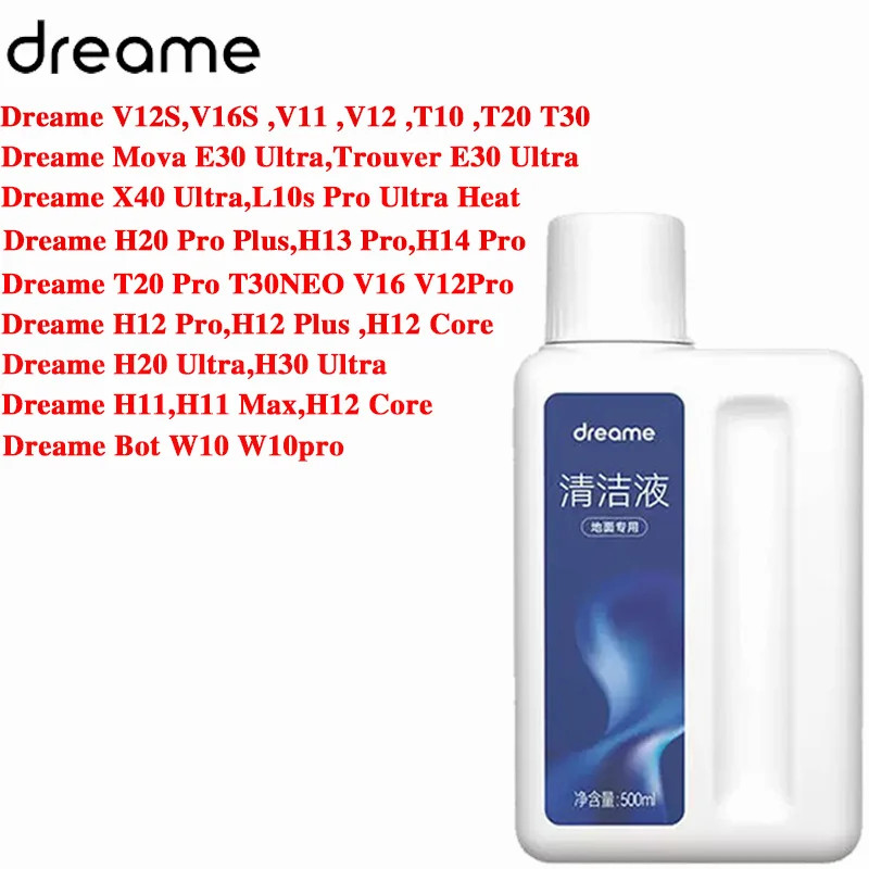 Máy hút bụi Dreame L10s Pro Ultra Heat / X40 Ultra / X30 W10 Pro Chất lỏng làm sạch sàn đặc biệt 500ml