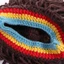 Tóc giả dreadlocks reggae hip hop lạ mắt, được làm từ sợi tổng hợp chịu nhiệt, phù hợp cho tiệc Halloween và thời trang đường phố