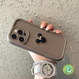 Vỏ 3D Cho Huawei Nova 11 10 8 7 Pro Nova 11 10 7 6 SE 7i 11 Ultra P30 Pro Mate 60 50 40 30 Pro Vỏ Kim Loại Sang Trọng Dễ Thương Mickey Vỏ Điện Thoại TPU Mềm Đơn Giản