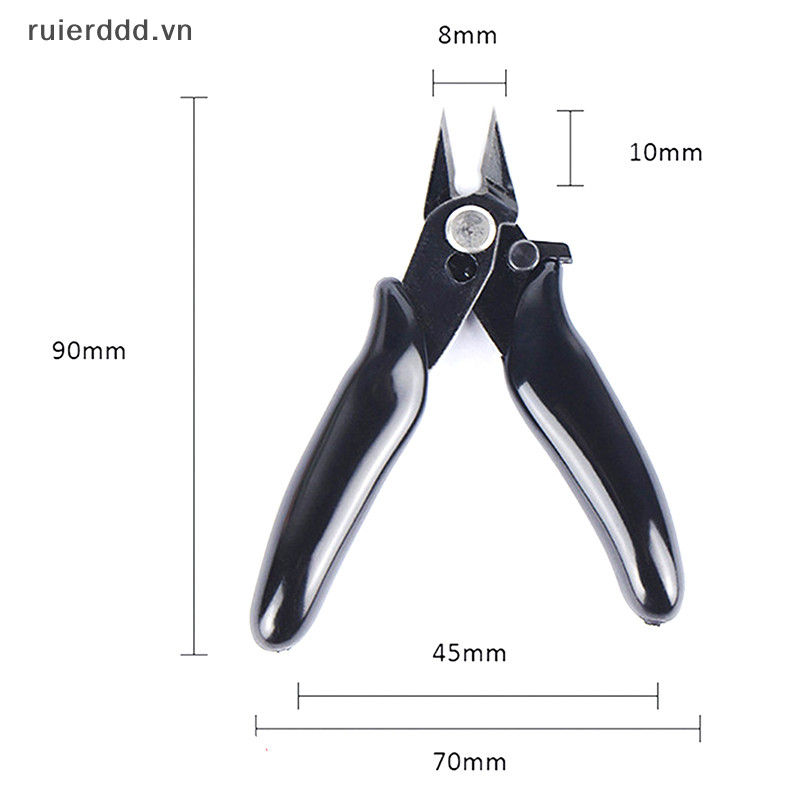 # MỚI # Máy cắt dây kìm chéo 3,5 Inch Dụng cụ cắt cáp dây điện tử Dụng cụ cầm tay.