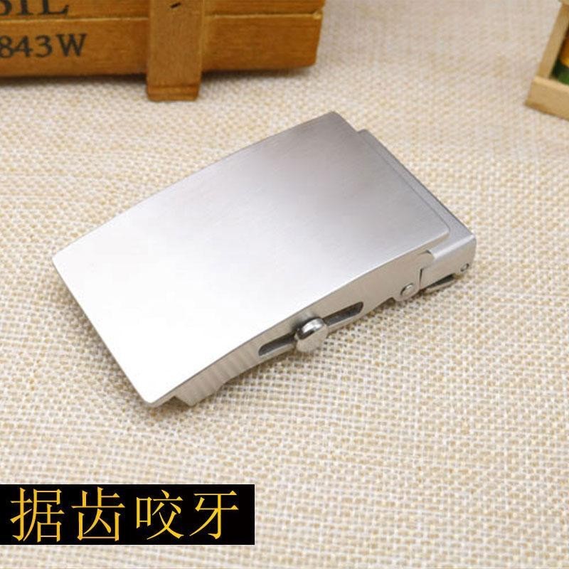 Khóa dây nịt thép không gỉ 00516 | Khóa con lăn tự động | Nội rộng 3.6cm & 3.9cm | Không lỗ | Khóa trượt trơn dạng bảng | Không rỉ sét | Dành cho nam giới | Phong cách công sở & giải trí | Khóa bền chất lượng cao