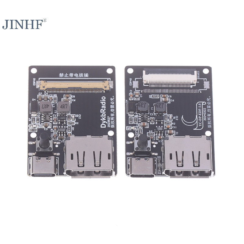 Jinhf 30pin 40pin DP Sang EDP Bảng điều khiển TYPEC EDP Bảng điều hợp tín hiệu Cáp EDP 4k 8K 144HZ Cho 30p 40p Màn hình hiển thị LCD Máy tính HOT