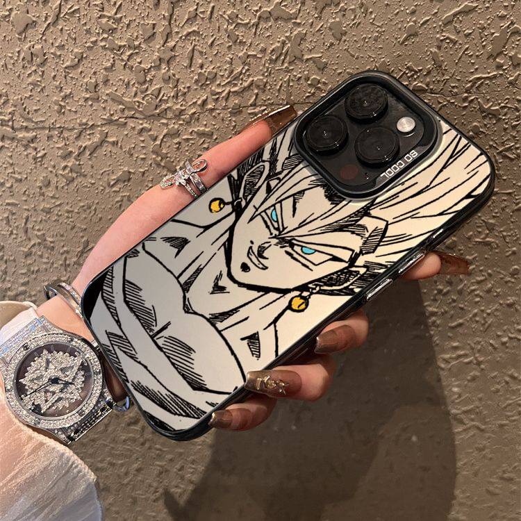 Dành Cho iPhone 16 11 15 Pro Max 14 11 12 13 15 Pro Max XR XS Max X 7 8 Plus SE2022 Anime Dragon Ball Monkey King IMD Matte Bìa Cứng