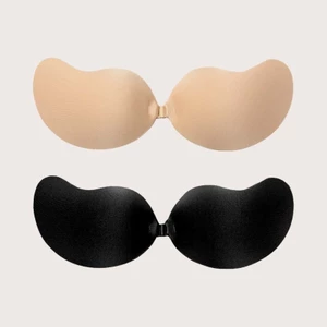 1 Chiếc Nữ Vô Hình Áo Ngực Quần Lót Ngực Xoài Hình Dính Push Up Bra Silicone Chống Rơi Mỏng