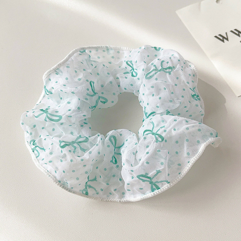 [Yunyuan] Nơ xếp ly mùa xuân hè mới Dây buộc tóc ruột lớn ngọt ngào Nữ tính cao cấp Sense Head Rope Dây cao su đuôi ngựa Phụ kiện tóc nữ