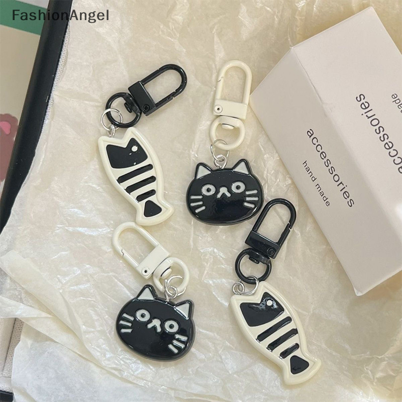 FashionAngel Hoạt Hình Móc Khóa Vòng Chìa Khóa Cho Nữ Nhựa Dễ Thương Cá Ch Móc Khóa Phụ Kiện Thời Trang Trang Trang Sức Quà Tặng TH