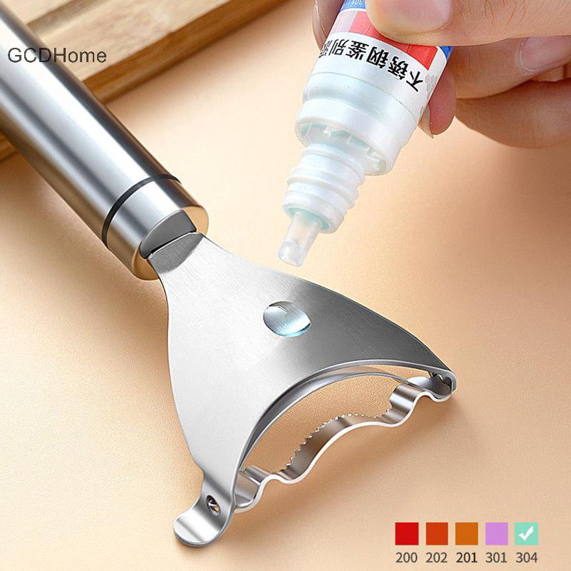 Gcdhome Dụng Cụ tách hạt ngô bằng thép không gỉ, bào ngô cầm tay cho gia đình, máy tuốt hạt ngô thủ công
