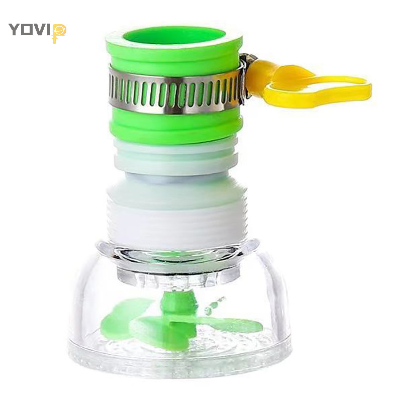 Yovip 360°Xoay Nối Dài Vòi Bếp Máy Sục Khí Ống Kính Thiên Văn er Lọc Khuếch Tán Tiết Kiệm Nước Vòi Tắm Kết Nối VN