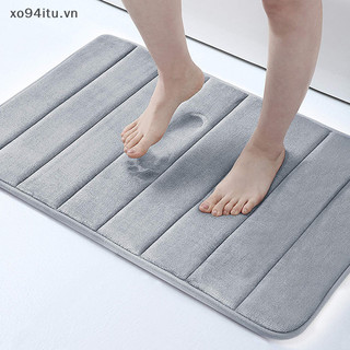 Xoitu 60x40cm Thảm chống trượt phòng tắm Thảm hấp thụ nước nhanh Thảm phòng tắm mềm Thảm trải sàn nhà vệ sinh Trang trí nội thất VN