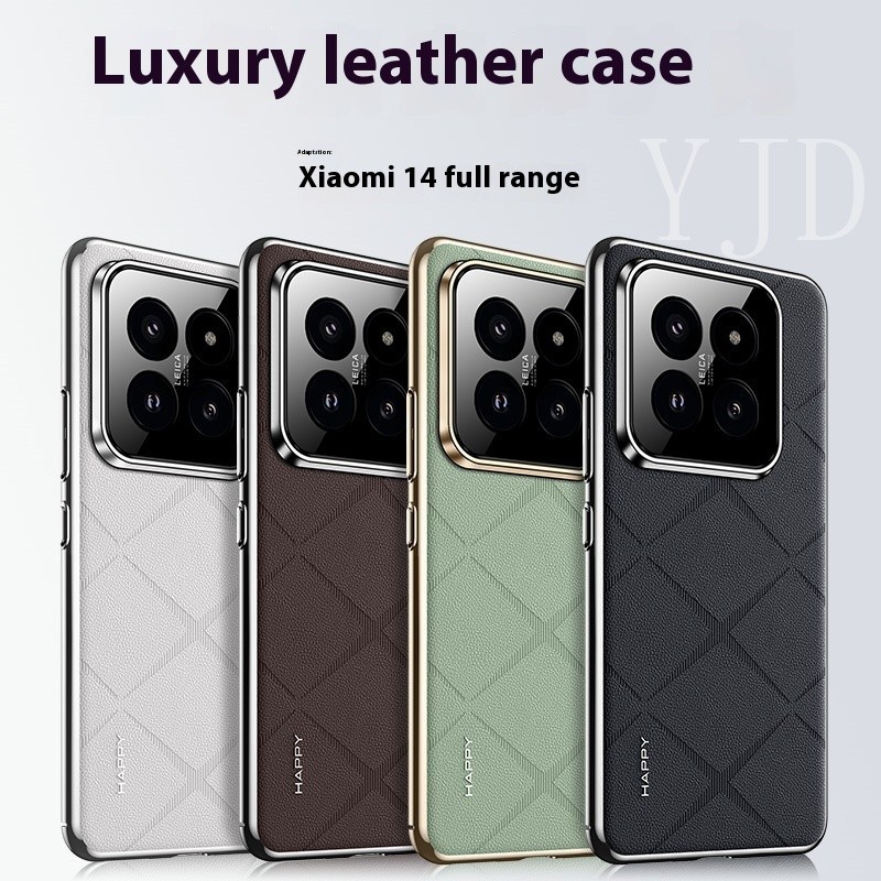 Ốp YJD Cho Xiaomi 14 Pro 14Ultra Máy Chính Hãng Da Chống Sốc Vỏ Điện Thoại