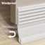 Dải niêm phong đáy cửa GUSTAVA, Dụng cụ loại trừ dự thảo PVC tự dính, Dụng cụ chặn cửa phòng chống côn trùng gia đình 100cm chuyên nghiệp Phòng ngủ