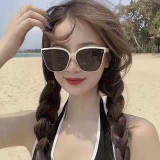 Kính râm nam nữ chống nắng tia UV thời trang hàn quốc, Kính mát 3 chấm form to du lịch biển Styley