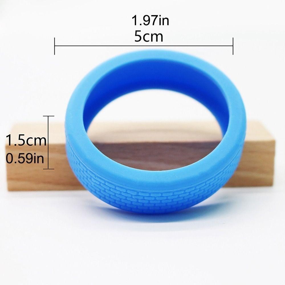 ROLY 8 cái/bộ bảo vệ bánh xe vali silicone im lặng, giảm ồn cho vali du lịch, xe đẩy