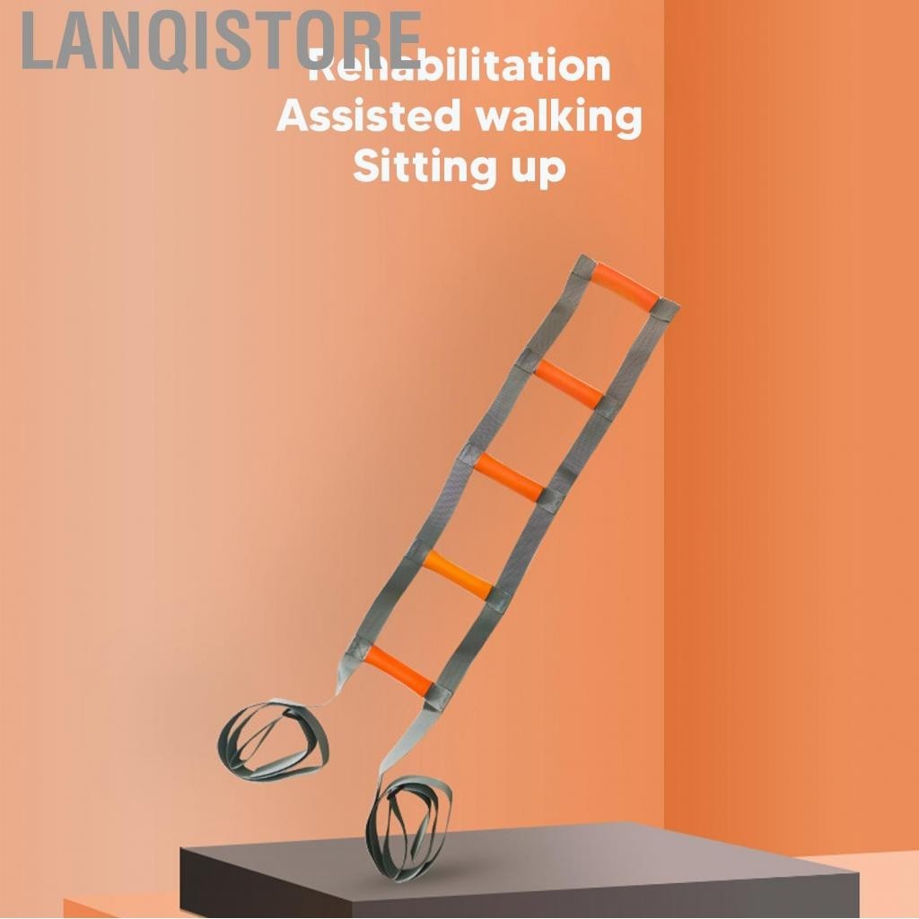 Lanqistore Hỗ trợ thang giường có dây tay cầm Người trợ giúp kéo lên chỗ ngồi US