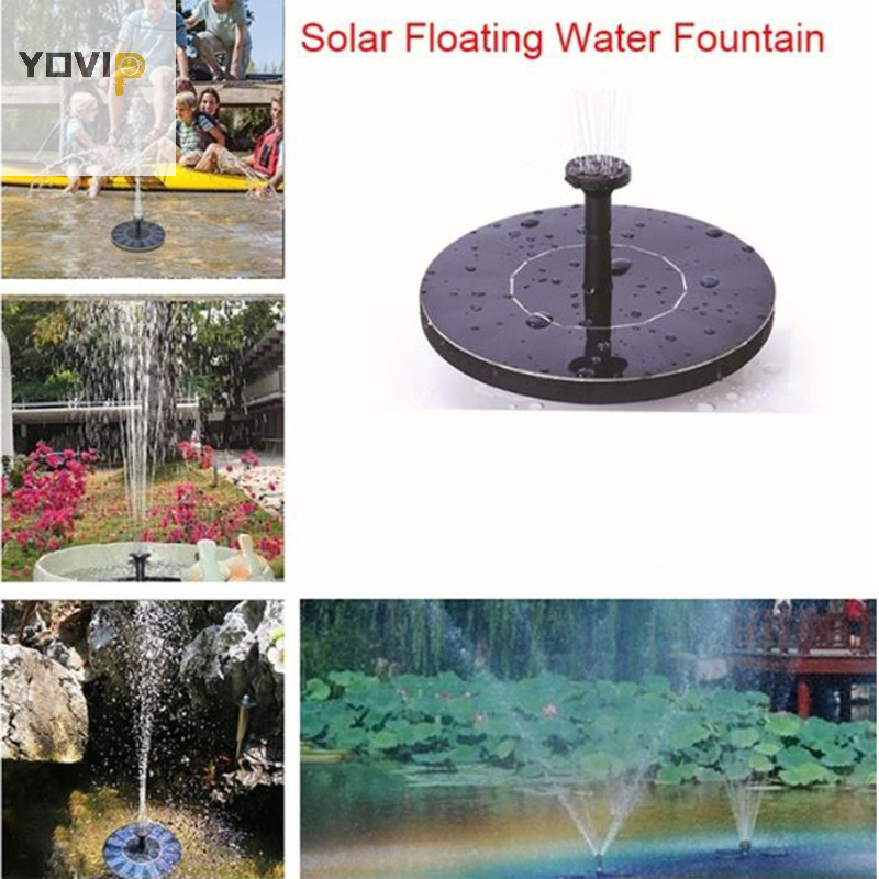 Yovip Floag Máy bơm chạy bằng năng lượng mặt trời Tấm nước tắm Bể bơi sân vườn Tưới nước VN