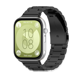 Dây đeo bằng thép không gỉ cho Huawei Watch Fit 3 Fit3 Fit4 Fit5 Pro Vòng tay kim loại có đầu nối