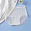 Quần lót lụa băng mùa hè DARON, Quần lót lụa băng liền mạch in chữ, Quần lót Cotton mềm mại Quần lót nữ mỏng xuyên thấu Quần lót nữ sinh nhật