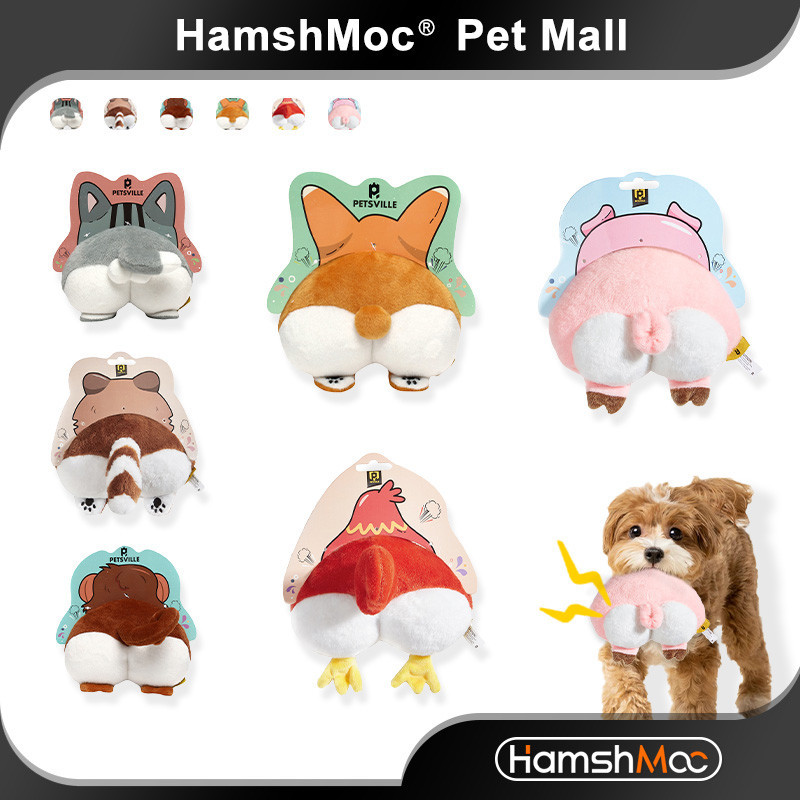 HamshMoc Tương Tác Đồ Chơi Cho Chó Sang Trọng Đồ Chơi Thú Cưng Vui Nhộn Mềm Nhai Sóc Giảm Căng Thẳng Quan Tâm Bền Đẹp Hình Dạng Dễ Thương Cho Chó Mèo