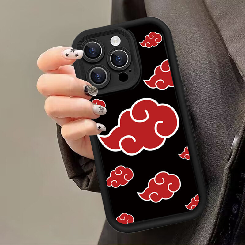 Hokage Anime NARUTO Sasuke Obito Hatake Kakashi Vỏ Điện Thoại Mềm Tương Thích Cho IPhone 11 12 13 14 15 Pro MAX Plus X XR XS MAX 7 8 6 6S Plus Vỏ Hoạt Hình Mềm Chống Sốc