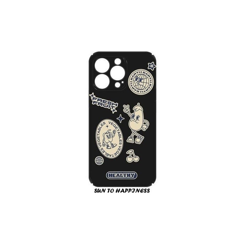 Ốp Điện Thoại QYJS Hoạt Hình Phong Cách Retro Thích Hợp Cho IPhone X XS XR XSMAX SE 11 12 PRO 13 14 15 ProMax 7 8 PLUS 14 15 PLUS Vỏ Bảo Vệ Điện Thoại Chống Sốc Phim Sáng Tạo GSF5