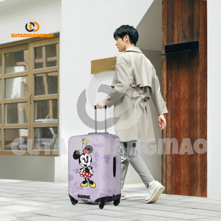 Disney Minnie Hành Lý Có Thể Giặt Được Vali Bảo Vệ Chống Trầy Xước Vali Phù Hợp Với 18-32 Inch