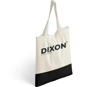 Túi tote CARASE vải cavas cao cấp in logo thương hiệu DIXON cùng dòng chữ EYEGLASSES thời trang