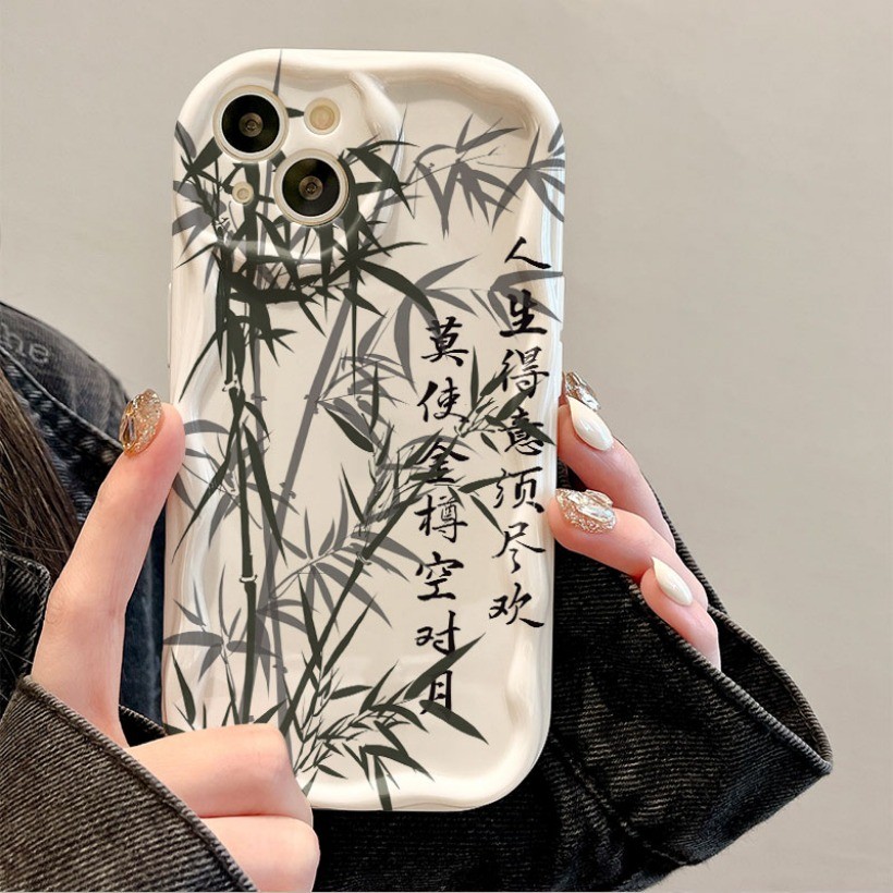 Ốp Điện Thoại Graffiti Tre Nghệ Thuật Trung Quốc Tương Thích Cho Samsung A23 A24 A25 A32 A33 A34 A35 A50 A50S A30S A51 A52 A52S A53 A54 A55 A72 A73 M34 J7 Prime Ốp Mềm
