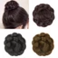COSCOVED Hoa Bun Đầu Tóc Giả, Tóc Giả Cô Dâu Donut Chignon, Retro Tự Nhiên Vintage Tóc Móng Vuốt Tóc Bun Nữ
