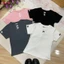 Áo thun nữ cộc tay mùa hè mát có đính nơ chất liệu vải thun cotton tăm mịn mát, co giãn có bigsize