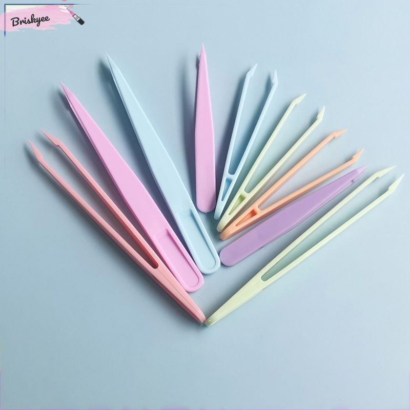 🎶Nhíp gắp sticker, nhíp gắp nail, nhíp gắn mi KT 8cm | BigBuy360 - bigbuy360.vn