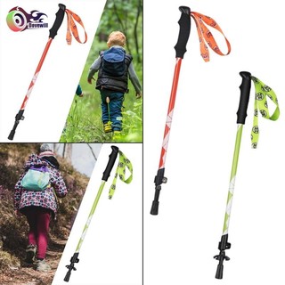 Dovewill Đi Bộ Leo Núi Cực Đi Bộ Cây Gậy Thoải Mái Gọn Đi Bộ Đường Dài Cực Cho Trẻ Em Cho Ba Lô Leo Núi
