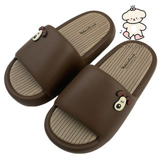 Xixitiao Nhà Vui Vẻ Chó Chủ Dễ Thương Dép Mùa Hè Cặp Đôi Hoạt Hình Thời Trang Flip-Flops