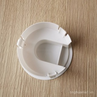 3 gói phụ kiện nắp trắng cho ấm trà thủy tinh, nắp chai nước lạnh đa năng, nắp ấm nhựa PC sọc hình bát giác YYYC