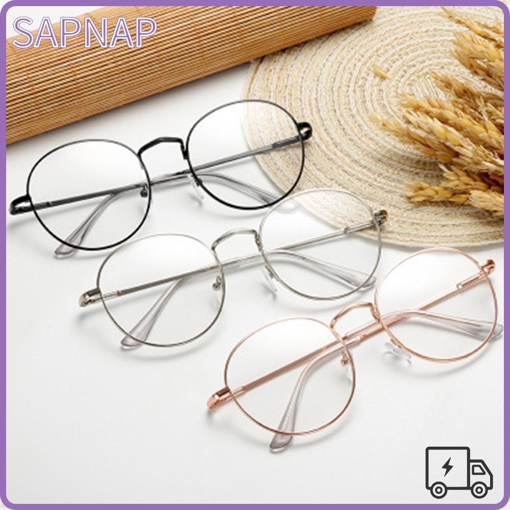 SAPNAP Kính cận -1.00~-4.0 độ gọng mảnh cổ điển thời trang cho nam và nữ