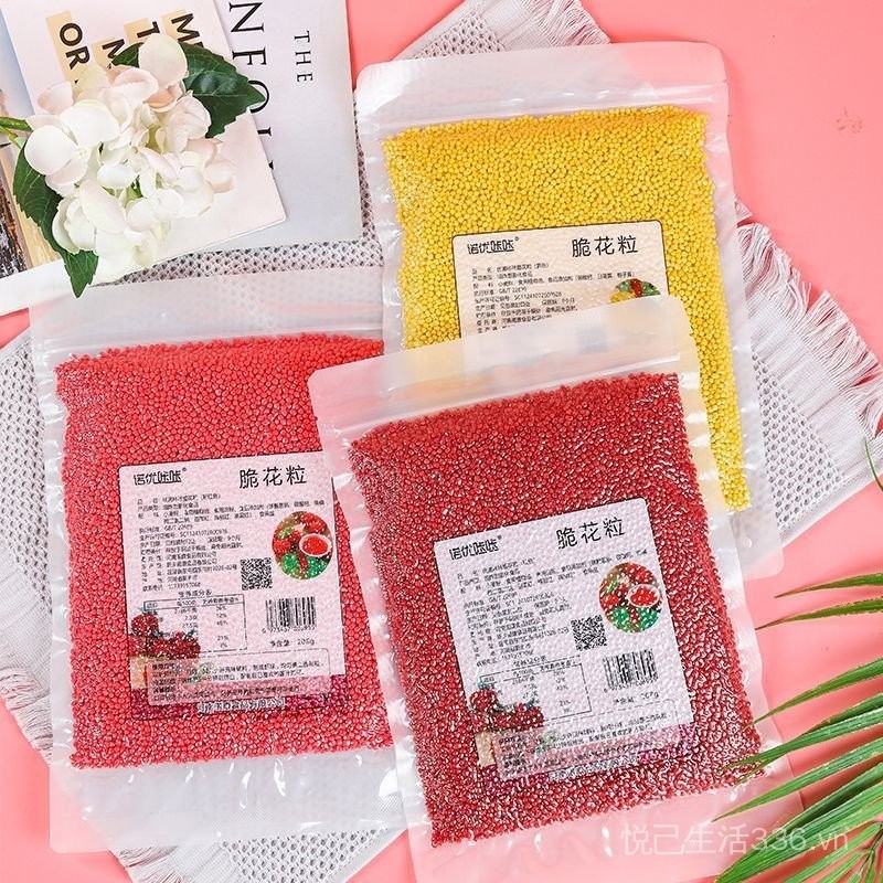 Hạt phủ giòn chính hãng để chiên viên tôm lychee, hạt đặc biệt, nguyên liệu phục vụ giòn, nguyên liệu nướng