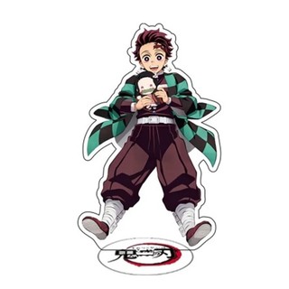 Mô hình Standee Anime Demon Slayer Rengoku Kyoujurou Kamado Nezuko Tanjirou a02 Phụ kiện trang trí để bàn góc học tập